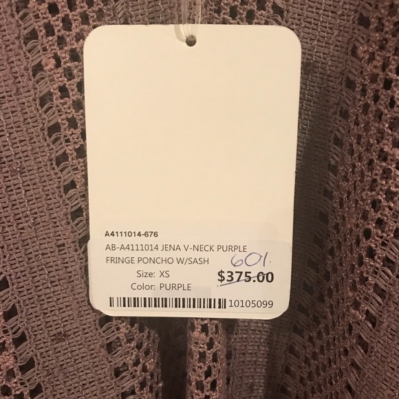 Alexis - XS fringe tunic/poncho dress - Picture 6 of 6